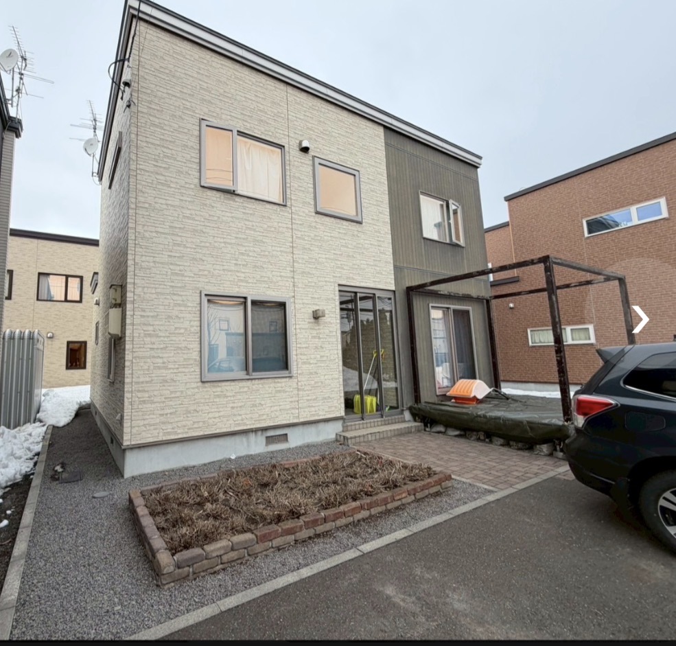 札幌市手稲区 外壁屋根塗装 U様邸 施工前