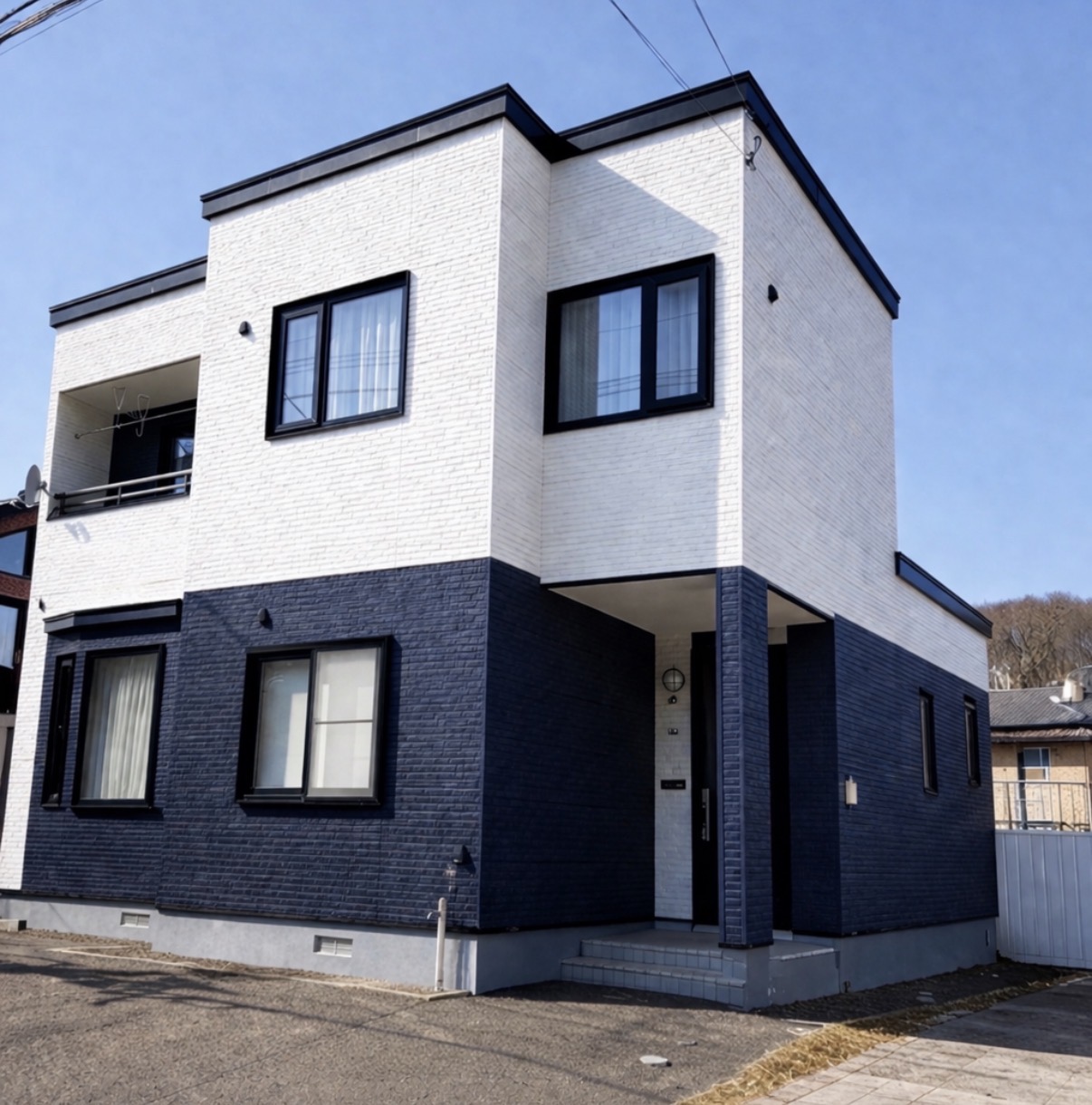石狩市 外壁屋根塗装 U様邸 施工後