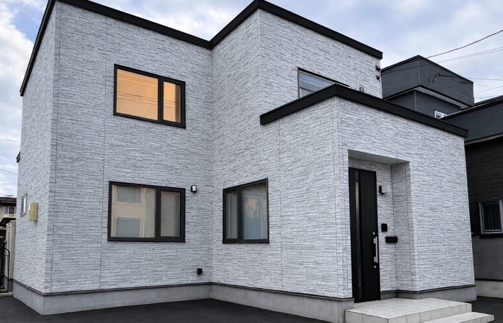 札幌市南区 外壁屋根塗装 Ｓ様邸 施工前