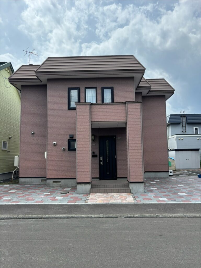 札幌市北区屯田 外壁屋根塗装 N様邸 施工前