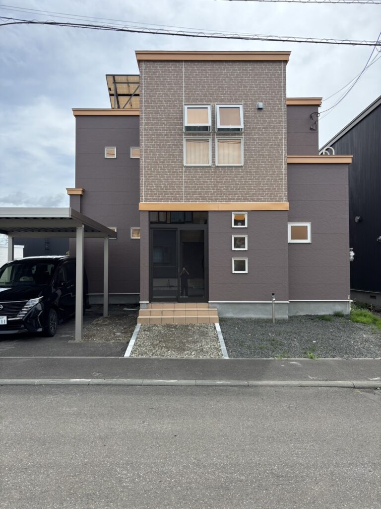 札幌近郊の外壁屋根塗装イメージ