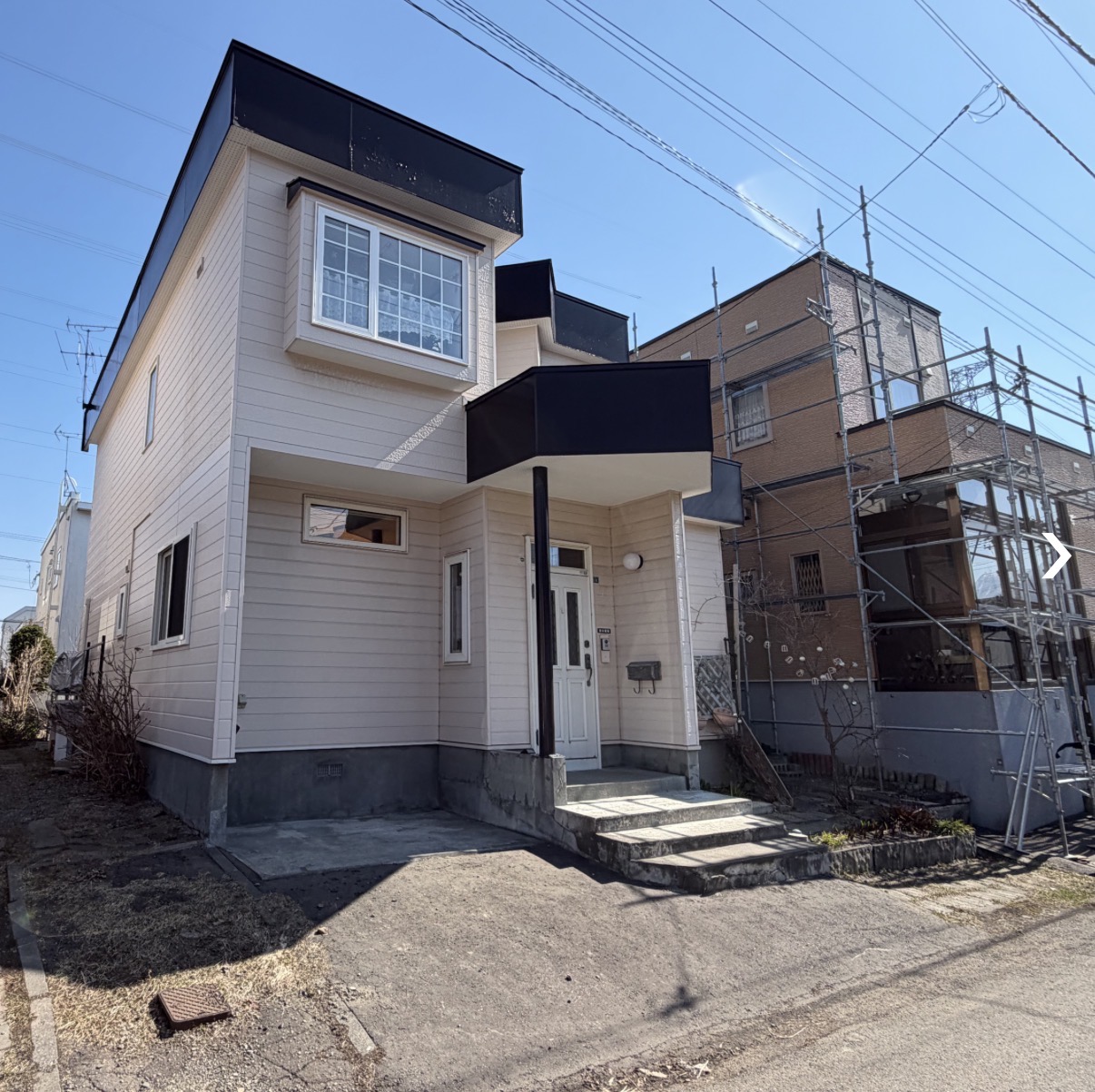 札幌市手稲区 外壁屋根塗装 S様邸 施工前