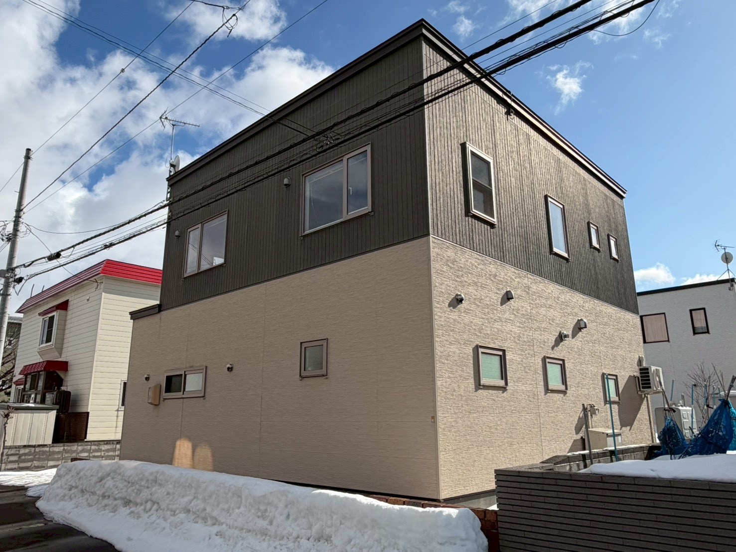 札幌市北区 外壁屋根塗装 S様邸 施工前