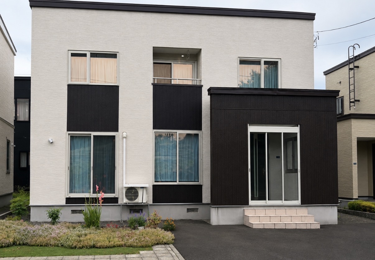 札幌市手稲区 外壁屋根塗装 I様邸 施工後