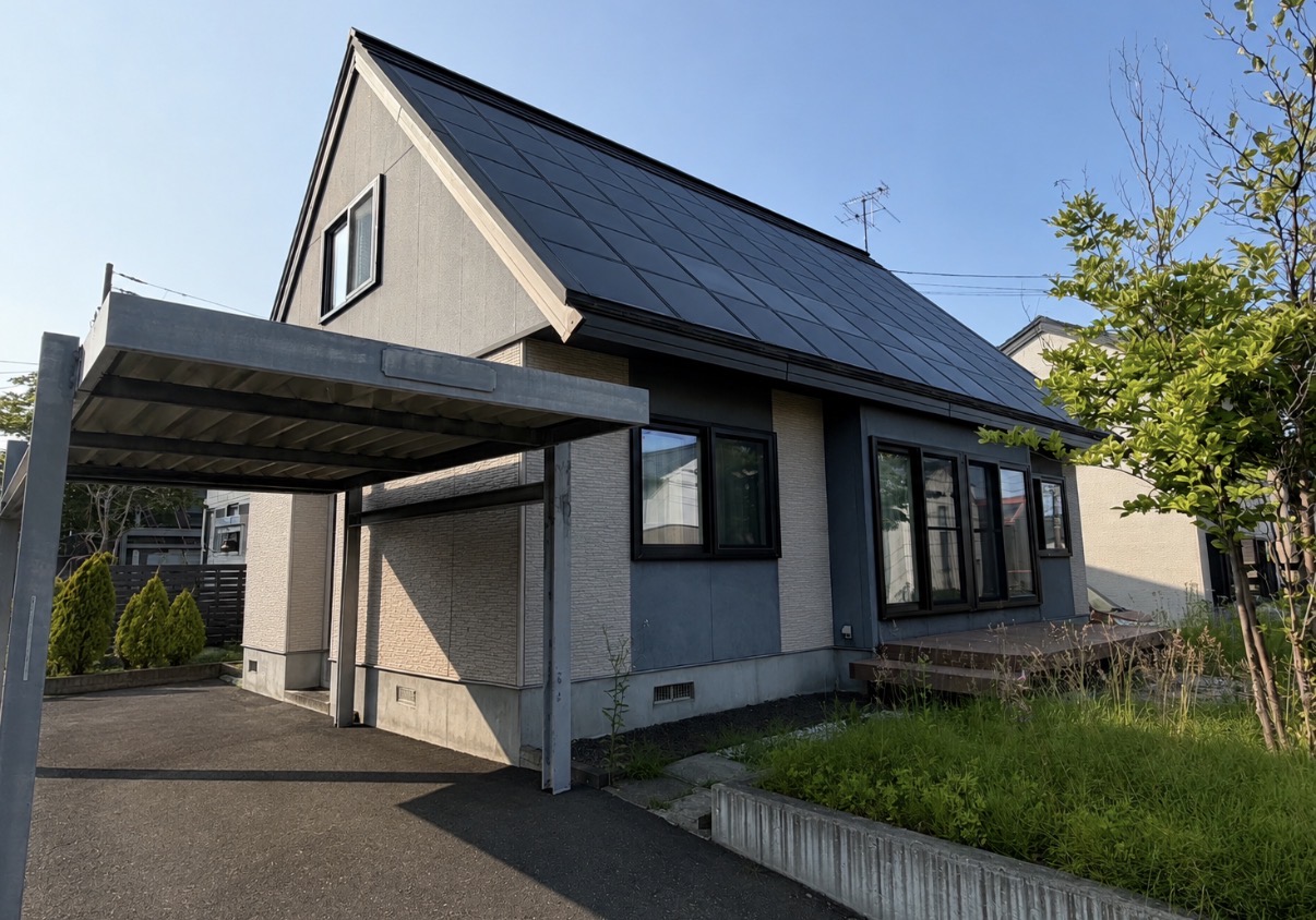 札幌市清田区 外壁屋根塗装 I様邸 施工前