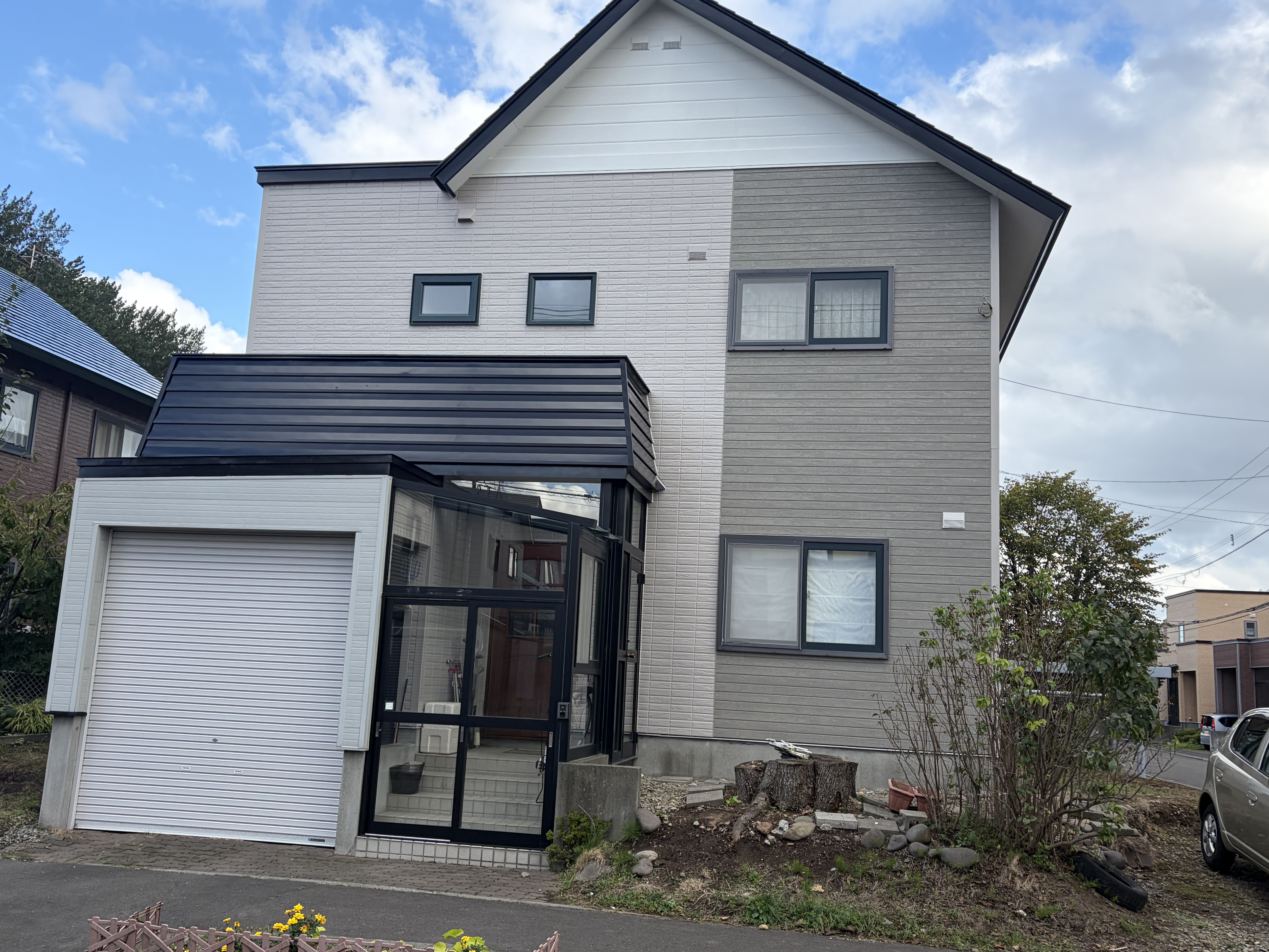 札幌市手稲区 外壁屋根塗装 M様邸 施工後