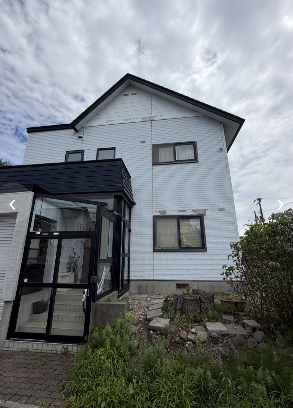 札幌市手稲区 外壁屋根塗装 M様邸 施工前